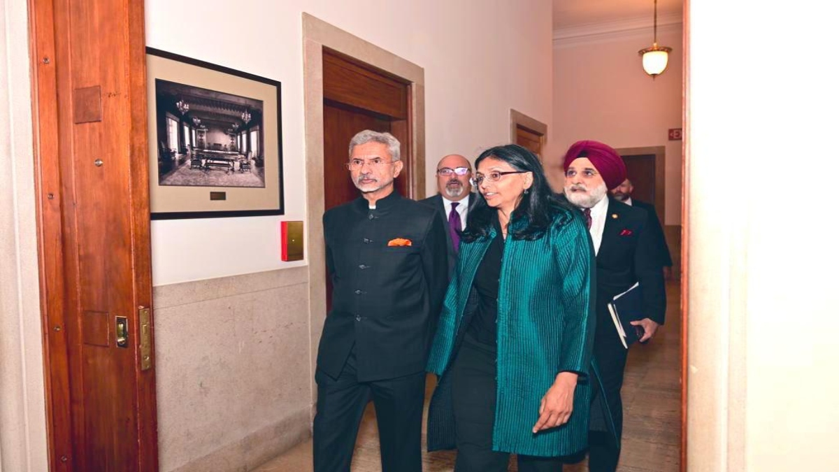 MEA Jaishankar Visits the U.S. Chamber of Commerce in Washington D.C.