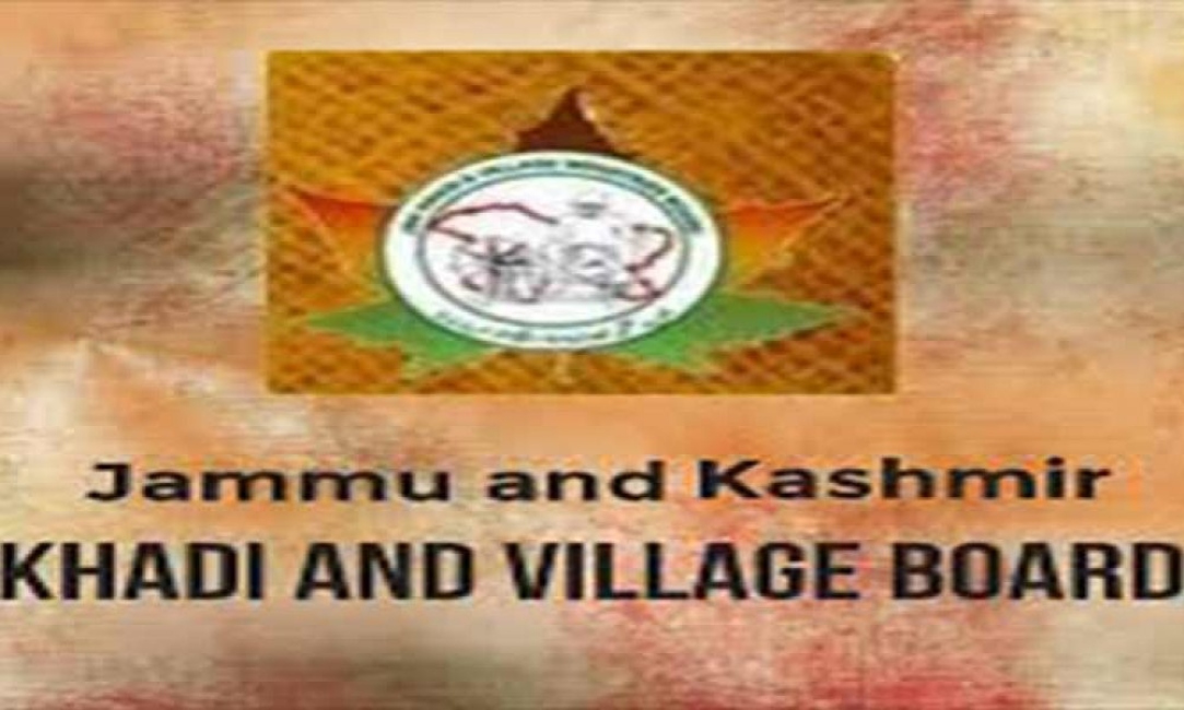 J&K: Over 1.6 lakh get employment in 6 years by KVIB