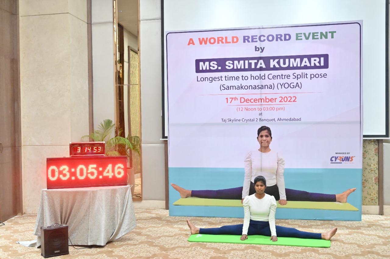 Witness a new marvel! Indian instructor in Dubai holds 'tough' yoga pose  for 29 min to set new world record - India News News
