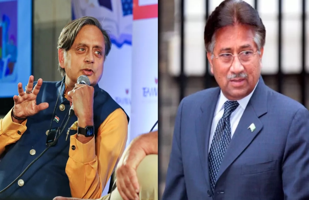 Shashi Tharoor trolled for praising former Pak President Pervez Musharraf