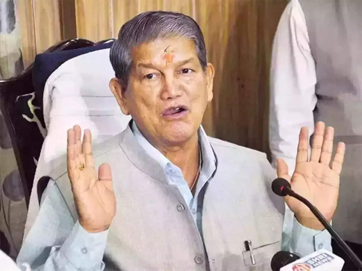 “BJP has gone mad…” Harish Rawat slams Ganesh Joshi