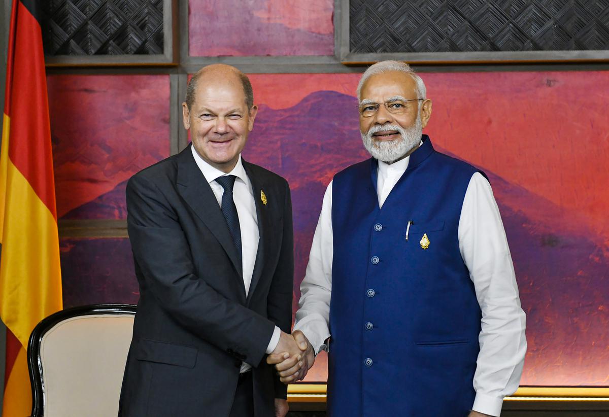 Will discuss intensely topics relevant to development of both nations: German Chancellor Olaf Scholz