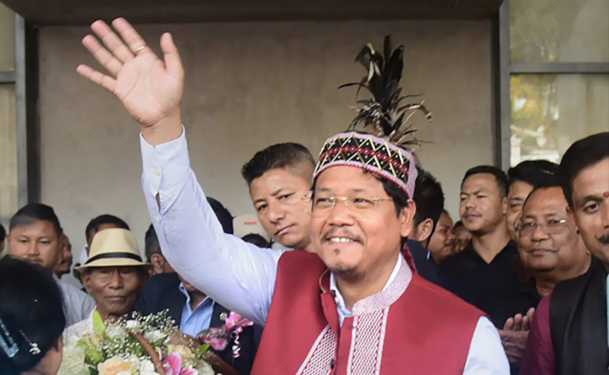 As Conrad Sangma stakes claim, six parties hold meet in Meghalaya to form govt