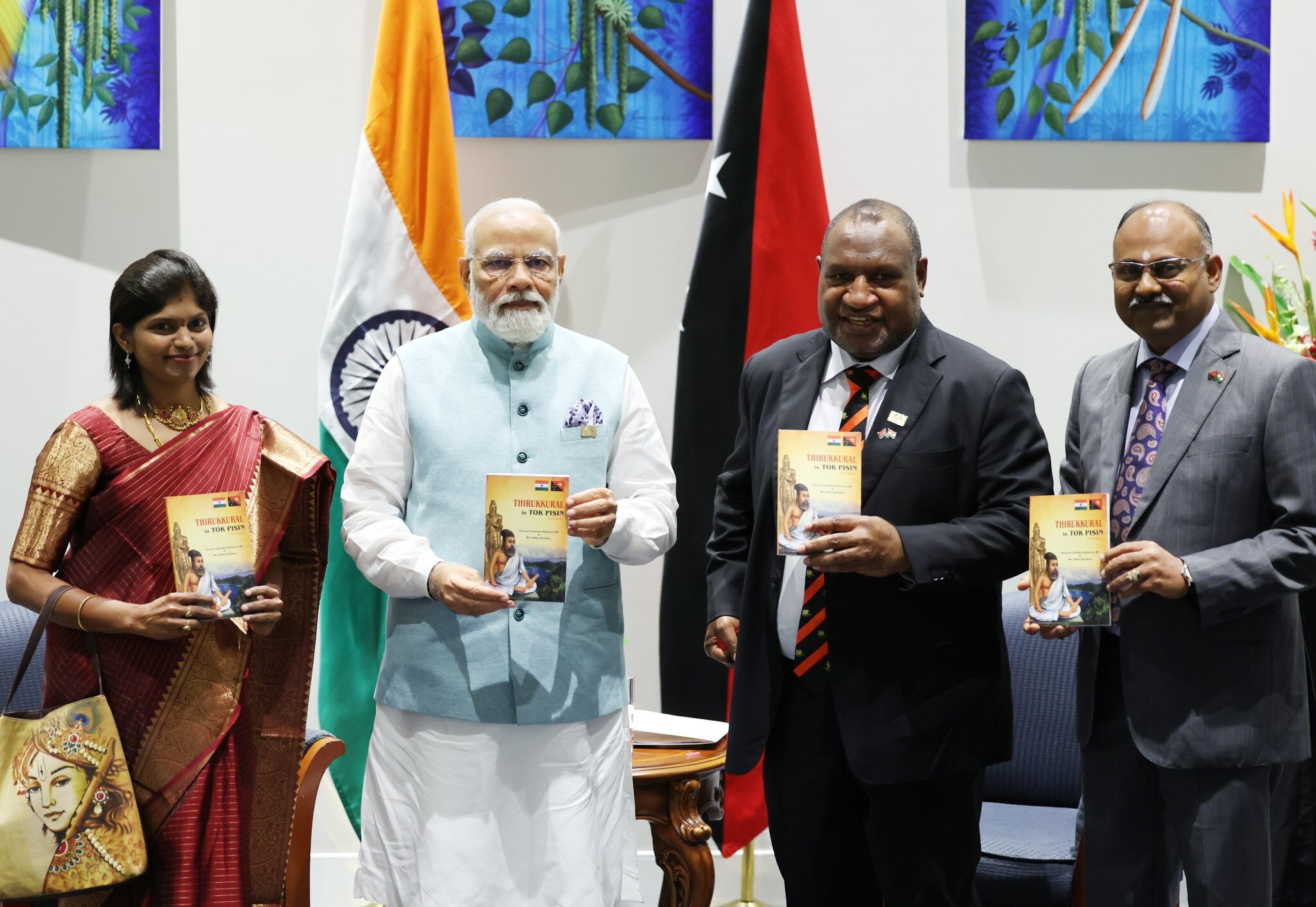 PM Modi, Papua New Guinea counterpart James Marape hold bilateral meeting