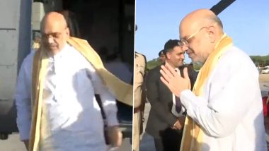 Tamil Nadu: Amit Shah arrives in Madurai, set to flag off BJP padayatra in Rameswaram