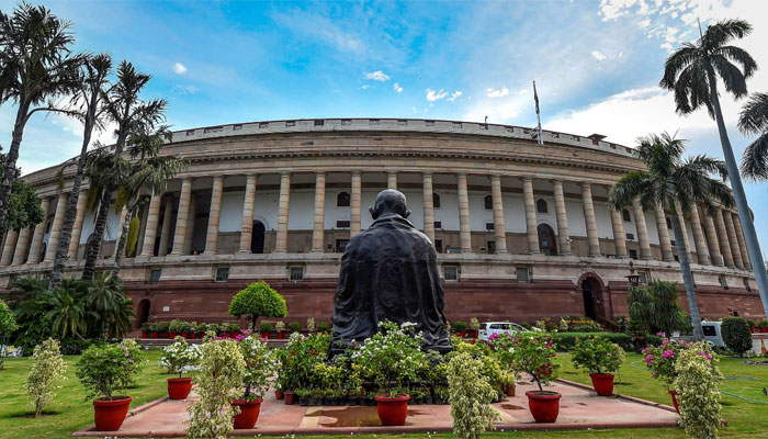 Parliamentary Chaos: LS & RS Adjourned Amidst Disruptions, Opposition wears black