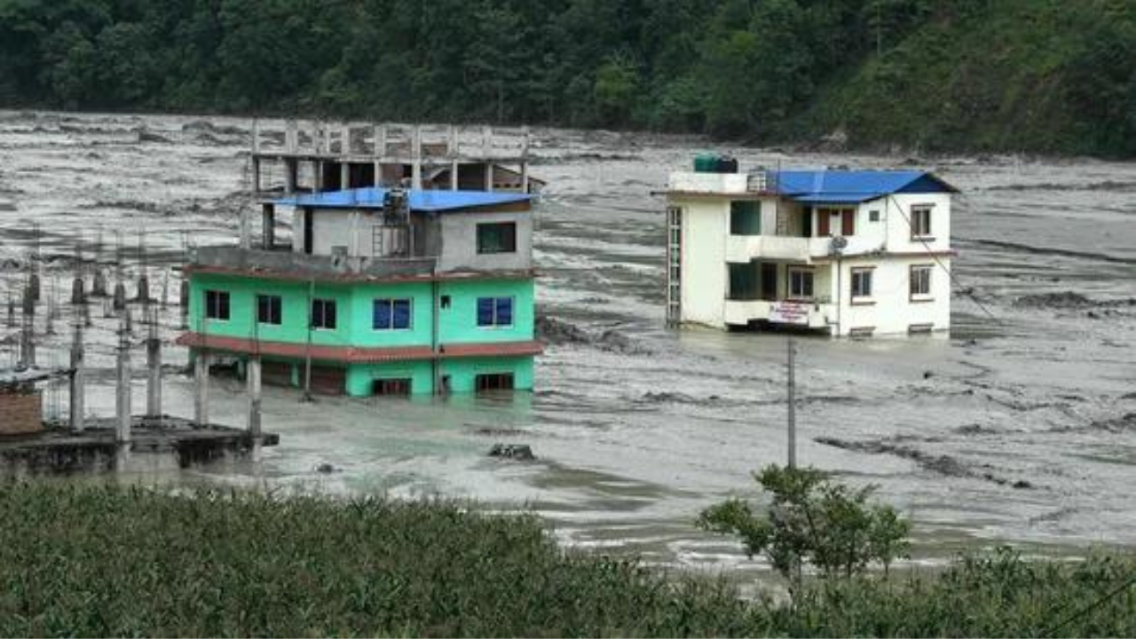 43 missing in flash flood triggered by cloudburst in Sikkim