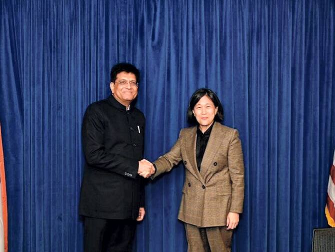 Piyush Goyal Engages in High-Stakes Talks with US Trade Representative Katherine Tai in San Francisco