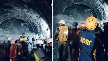 Uttarakhand Tunnel Collapse: Rescue Operations in Progress as Approximately 40 Individuals Feared Trapped