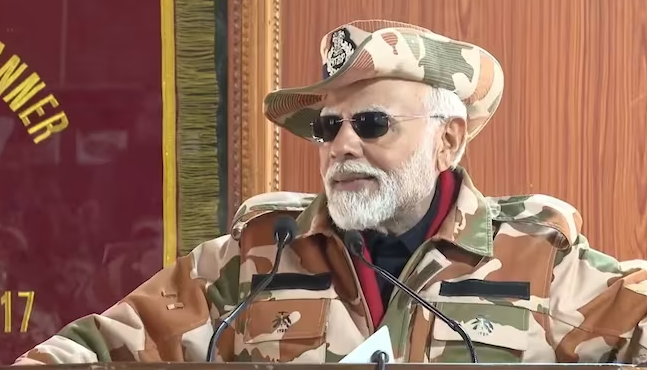 “My festival is wherever you are,” Prime Minister Modi conveys to Army soldiers in Lepcha, Himachal Pradesh, on Diwali