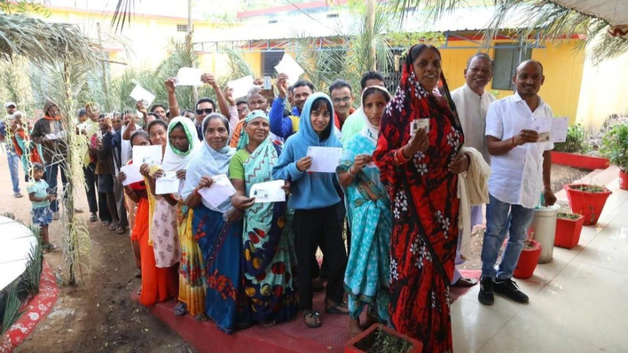 Assembly Polls: MP sees 71.16 pc polling, voter turn out 68.15 pc in Chhattisgarh