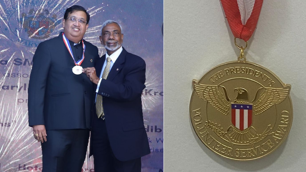 Water Sustainability Advocate Dr. Subramanya Kusnur Receives President’s Medallion from President Joseph