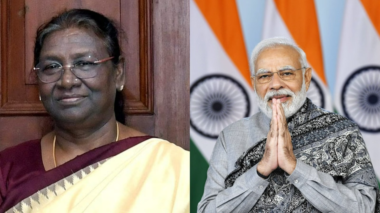 PM Modi, President Murmu Extends Warm Wishes of New Year