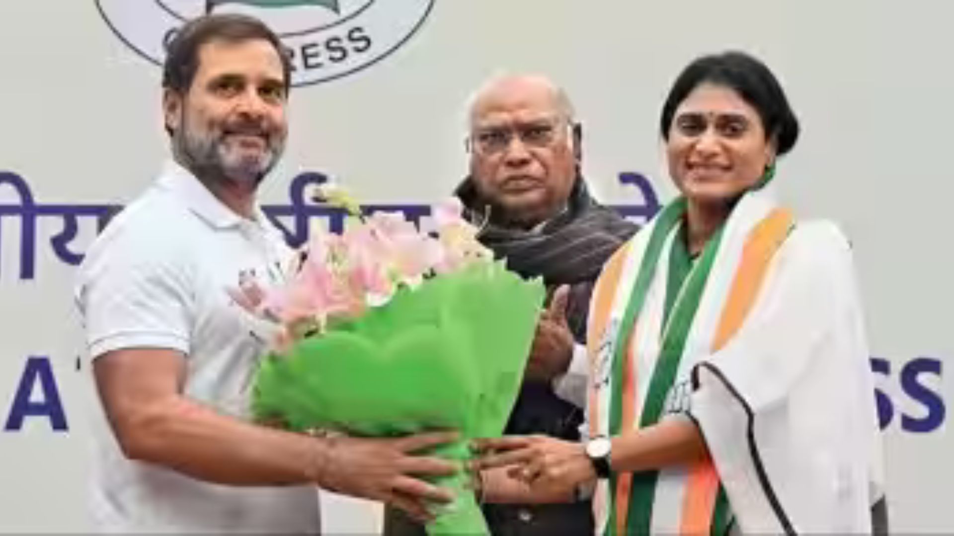 YS Sharmila Takes Charge as Congress Chief in Andhra Pradesh