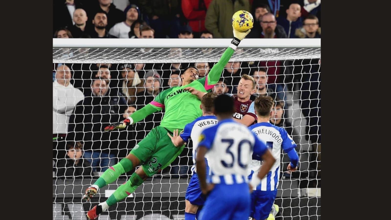 Alphonse Areola shines as Brighton-West Ham game ends in goalless draw