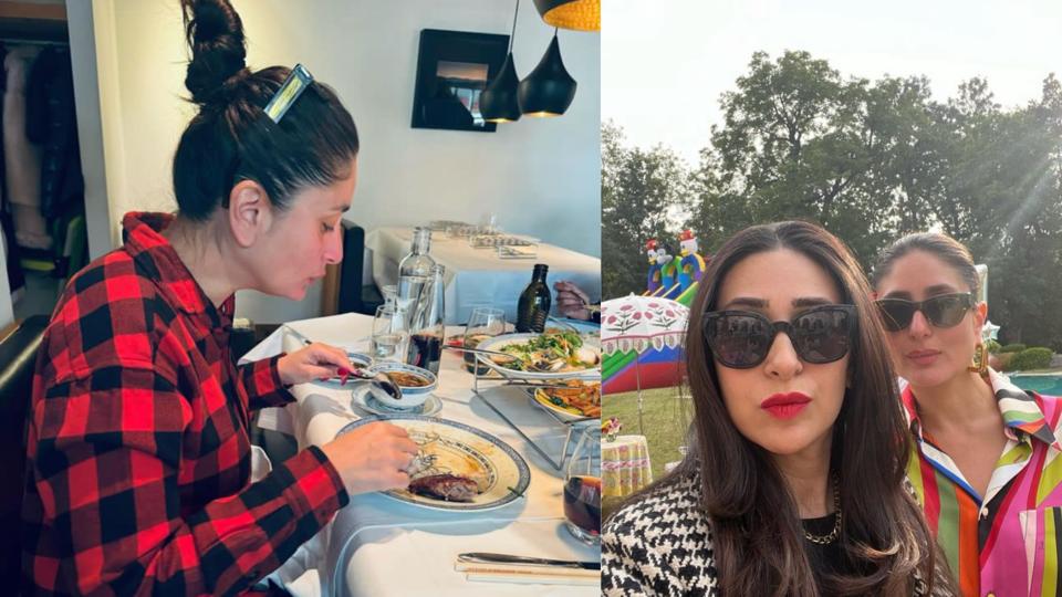 Kareena, Karisma step out for lunch with parents Randhir, Babita