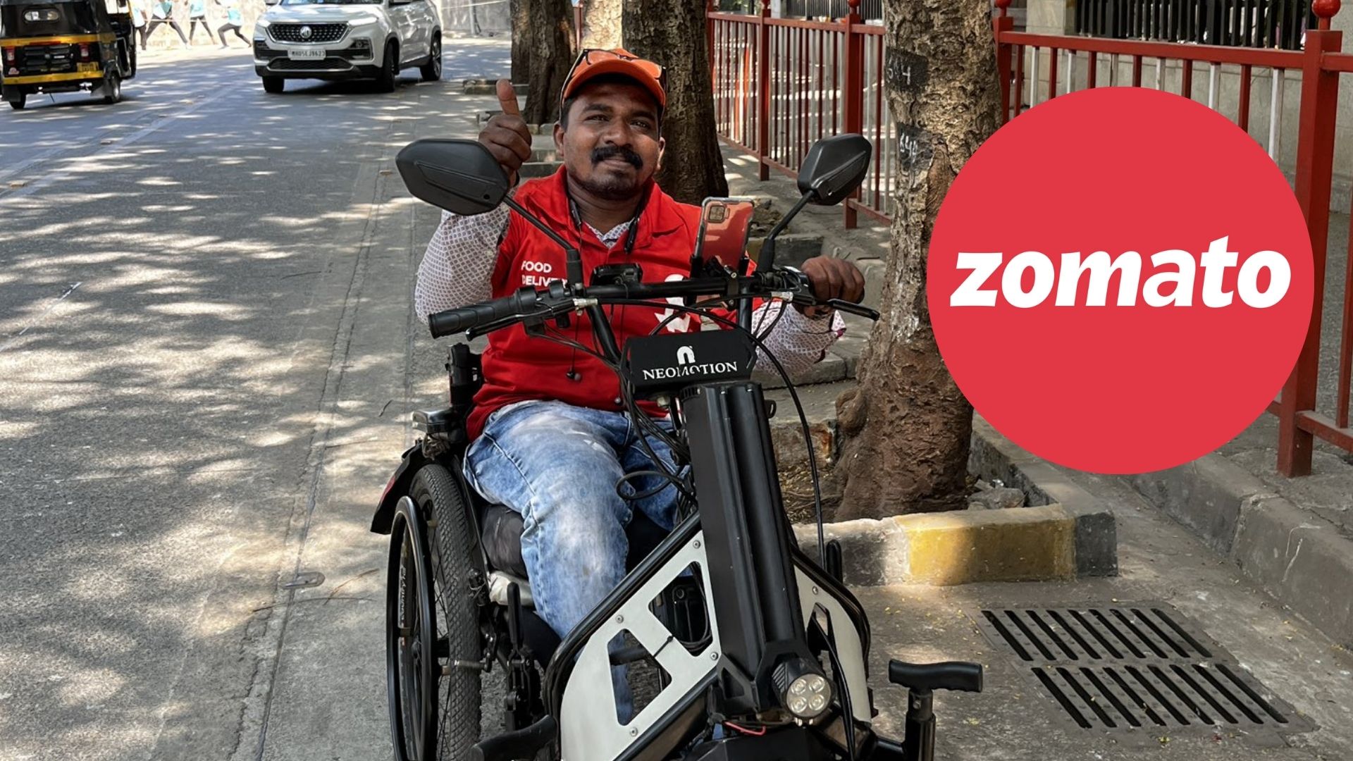 Zomato CEO Deepinder Goyal Shares Photos of Specially-Abled Delivery Agent Winning Hearts