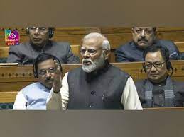 PM Modi Mocks Congress Chief for ‘Entertainment Void’ in Rajya Sabha