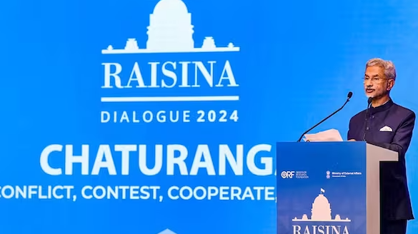 Manipulation of Global Trade Regulations Highlighted by EAM Jaishankar, Urges UN Restructuring at Raisina Dialogue 2024