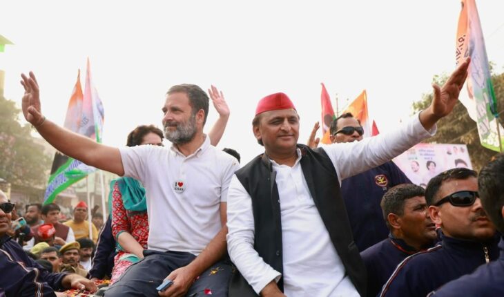 Akhilesh Yadav, Rahul Gandhi Unite for Nyay Yatra in Agra Following Seat-sharing Agreement