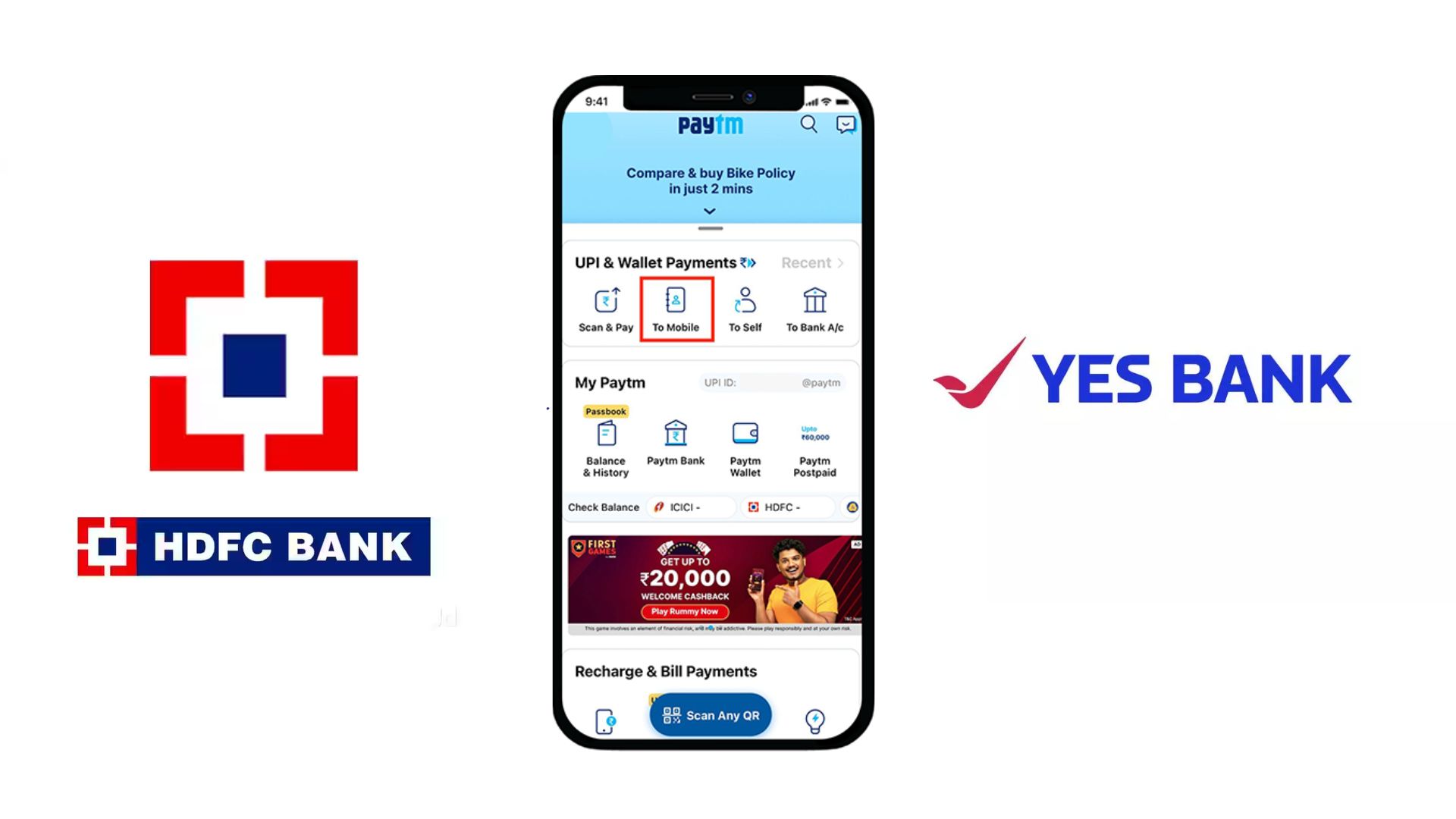 Paytm UPI Services: HDFC Bank and Yes Bank Seek to Replace Paytm Payments Bank