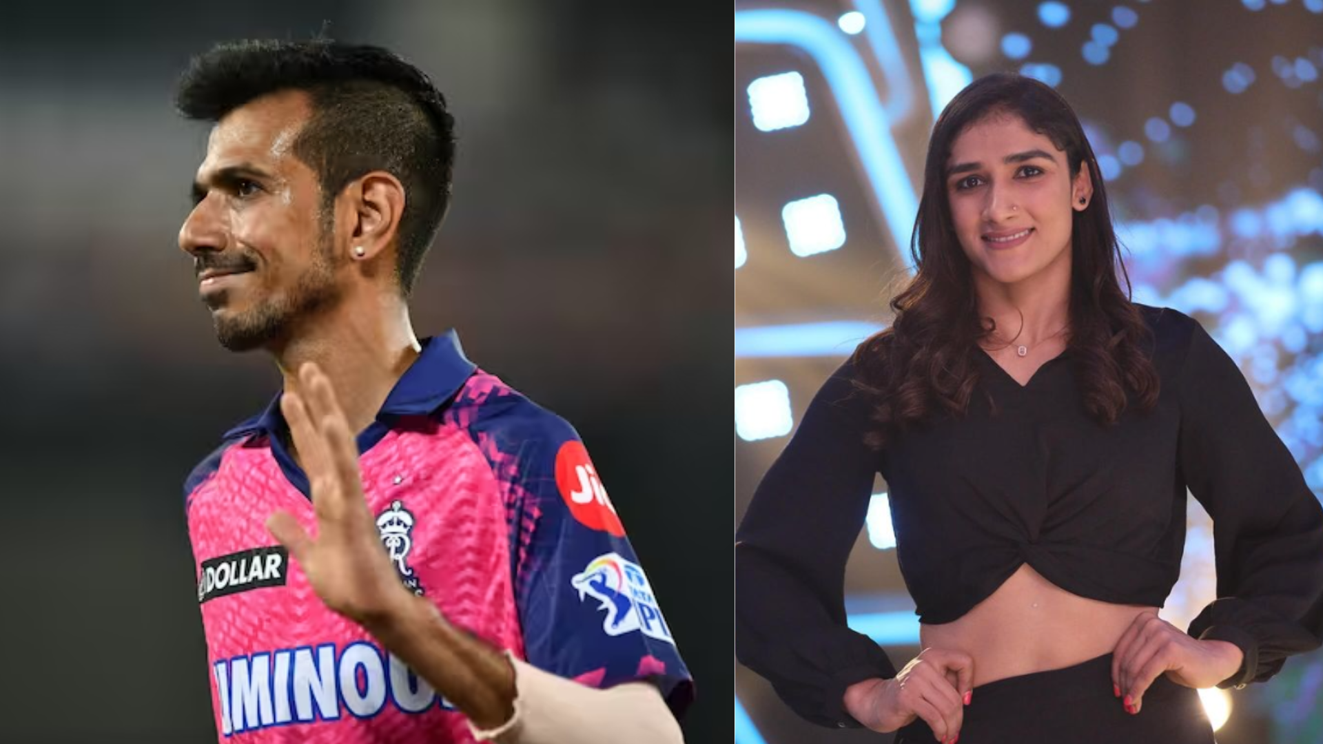 Wrestler Sangeeta Phogat Lifts Yuzvendra Chahal On Shoulders, Spins Him Around, Video Goes Viral