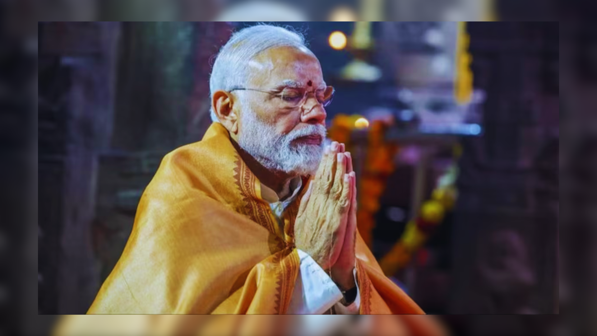 PM Modi Commences Meditative Retreat At Bhagavathy Amman Temple In Kanyakumari, Tamil Nadu