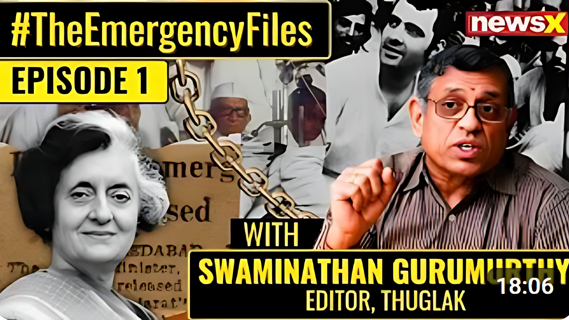 Press Freedom During The Emergency, Who Was The ‘OG’ Godi? S Gurumurthy Exclusive On NewsX