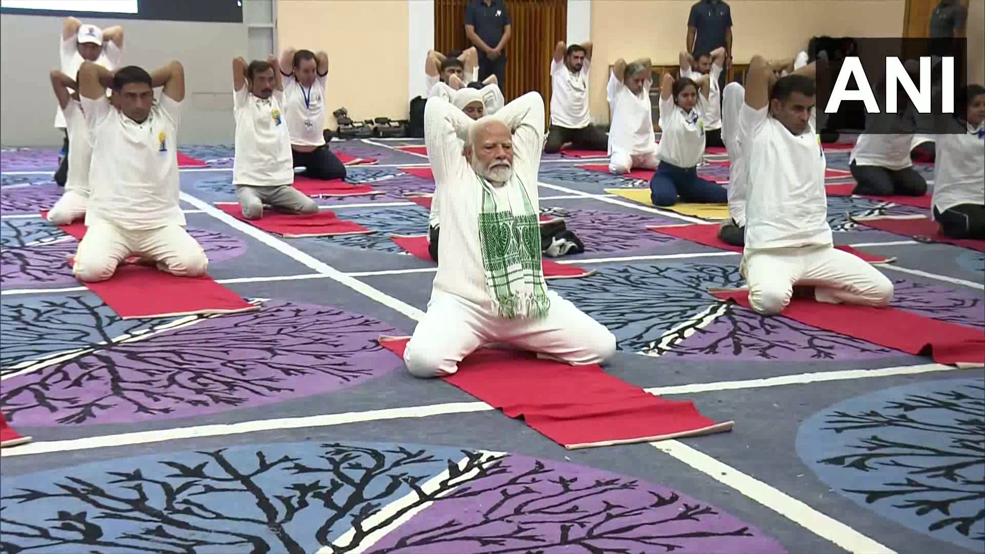 International Yoga Day 2024: PM Modi's Inspiring Yoga Session at SKICC, Srinagar – In Pics