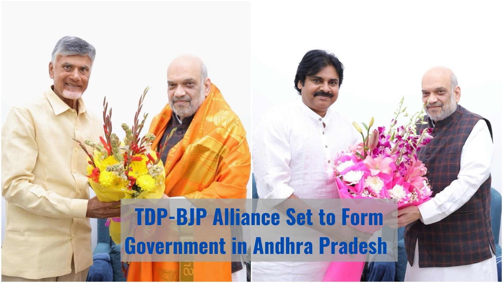 Andhra Pradesh Election Results 2024: TDP-BJP Alliance Set to Form Government in Andhra Pradesh as Early Trends Show Strong Leads