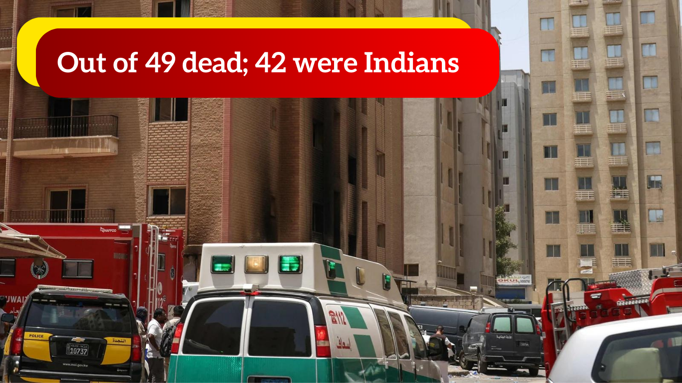 The Kuwait Building Fire Took Lives of Mostly Indians; Out of 49, 42 Were Indians