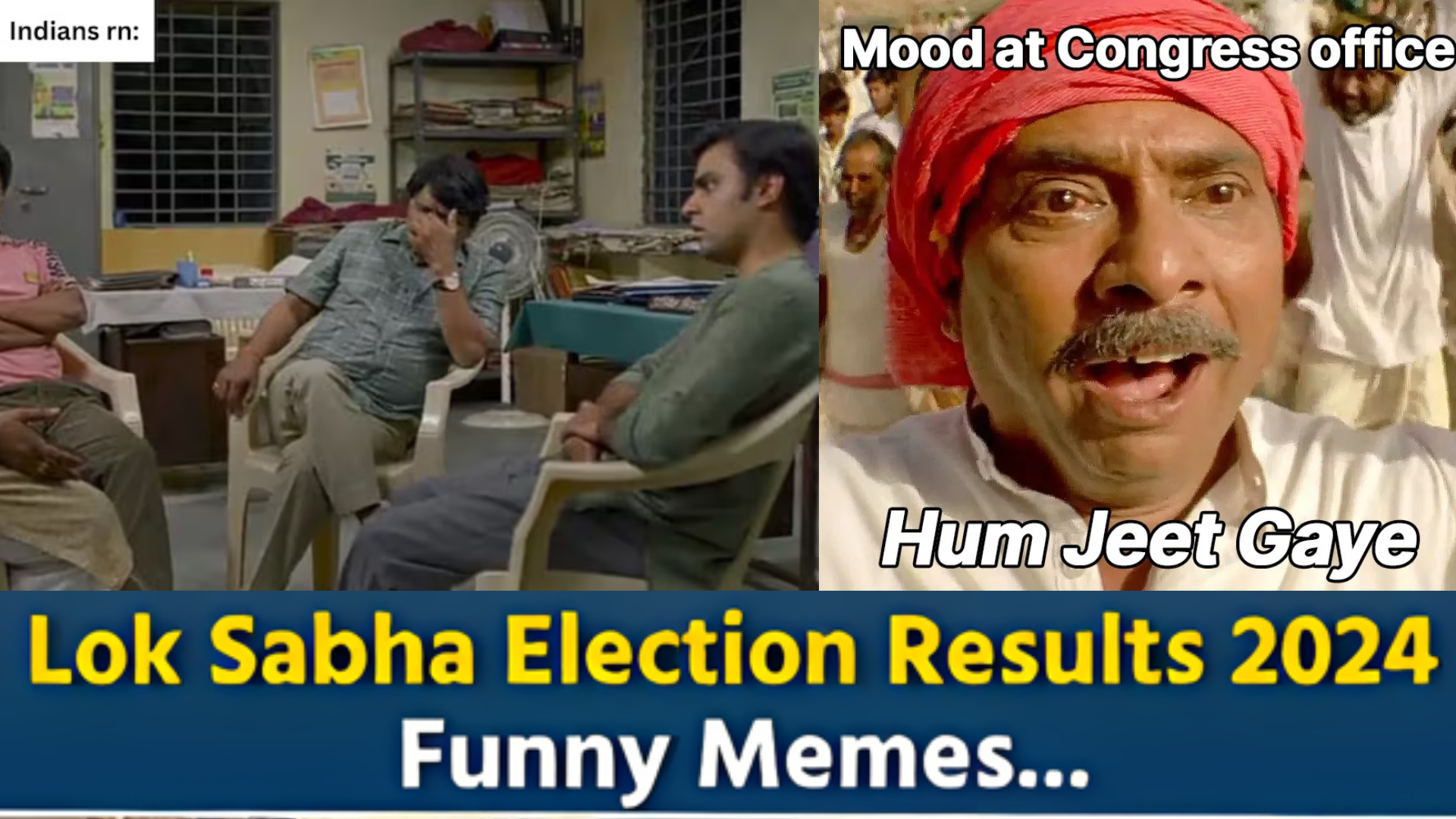 Lok Sabha Election Result 2024: Election Fever Peaks as India Awaits 2024 Lok Sabha Results, Memes Set to Dominate the Internet