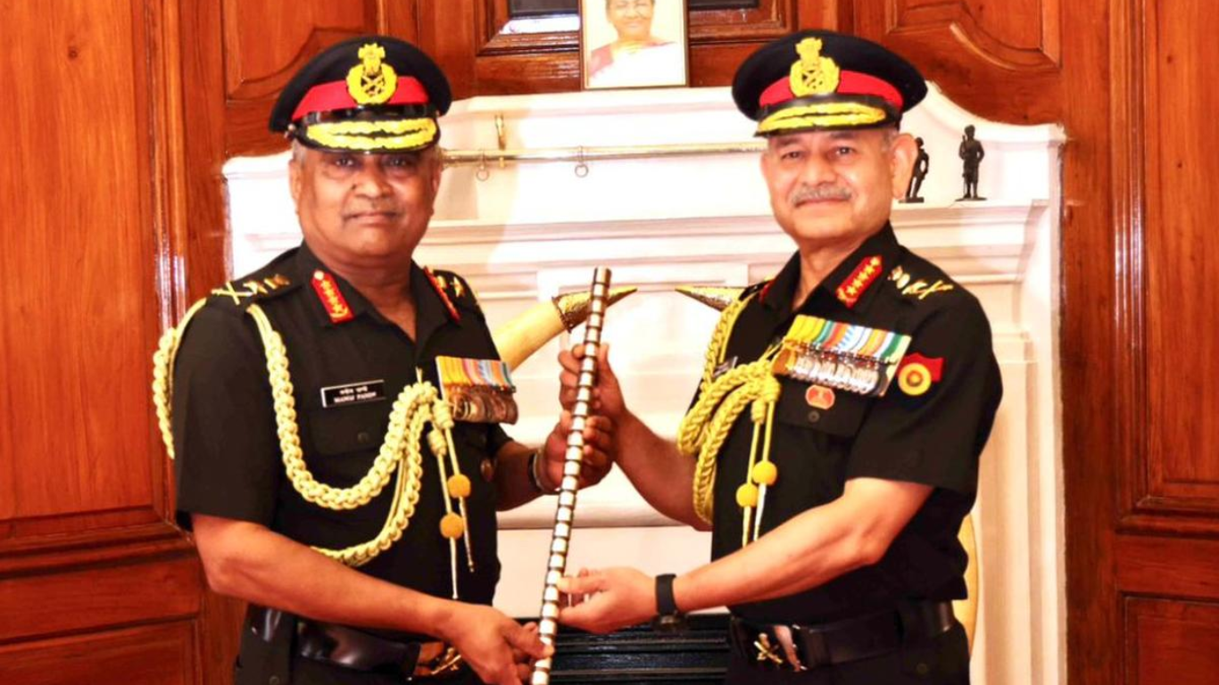 General Upendra Dwivedi Assumes Command As Indian Army Chief As General Manoj Pande Retires