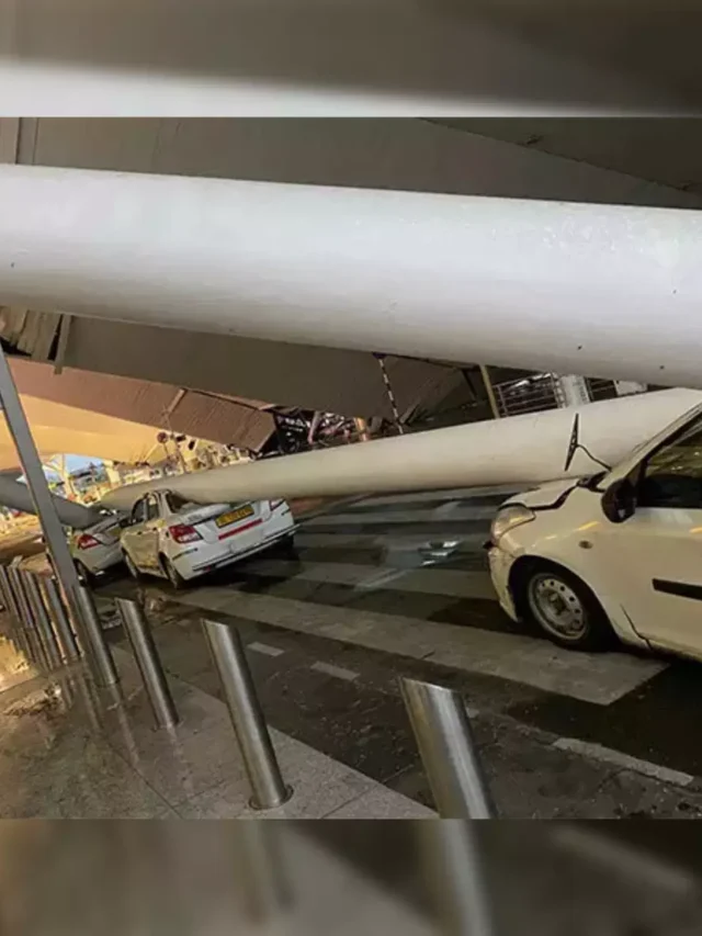 6 Visuals of Delhi IG Airport Roof Collapse Tragedy