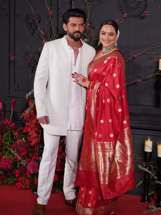 Sonakshi Sinha and Zaheer Iqbal tie the knot