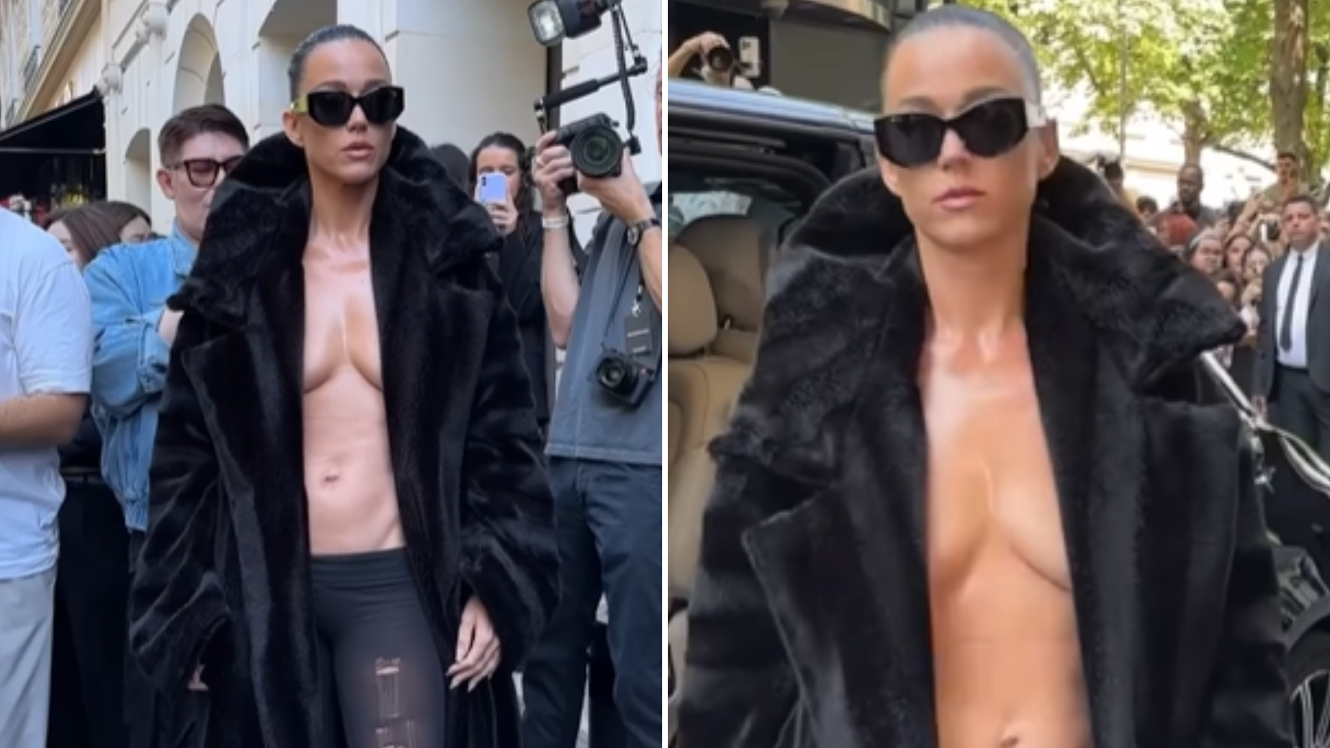 Paris Fashion Week: Katy Perry Ditches B*a, Shows Of Abs In Her Most Daring Look, Internet Says, ‘She Never Disappoints’