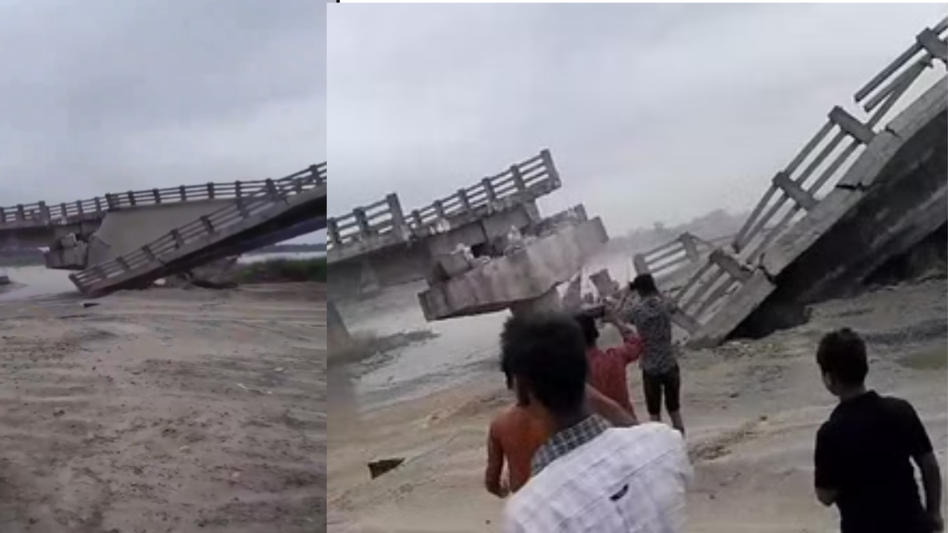 Bridge Collapsed In Bihar Ahead Of Its Inauguration, Watch Video