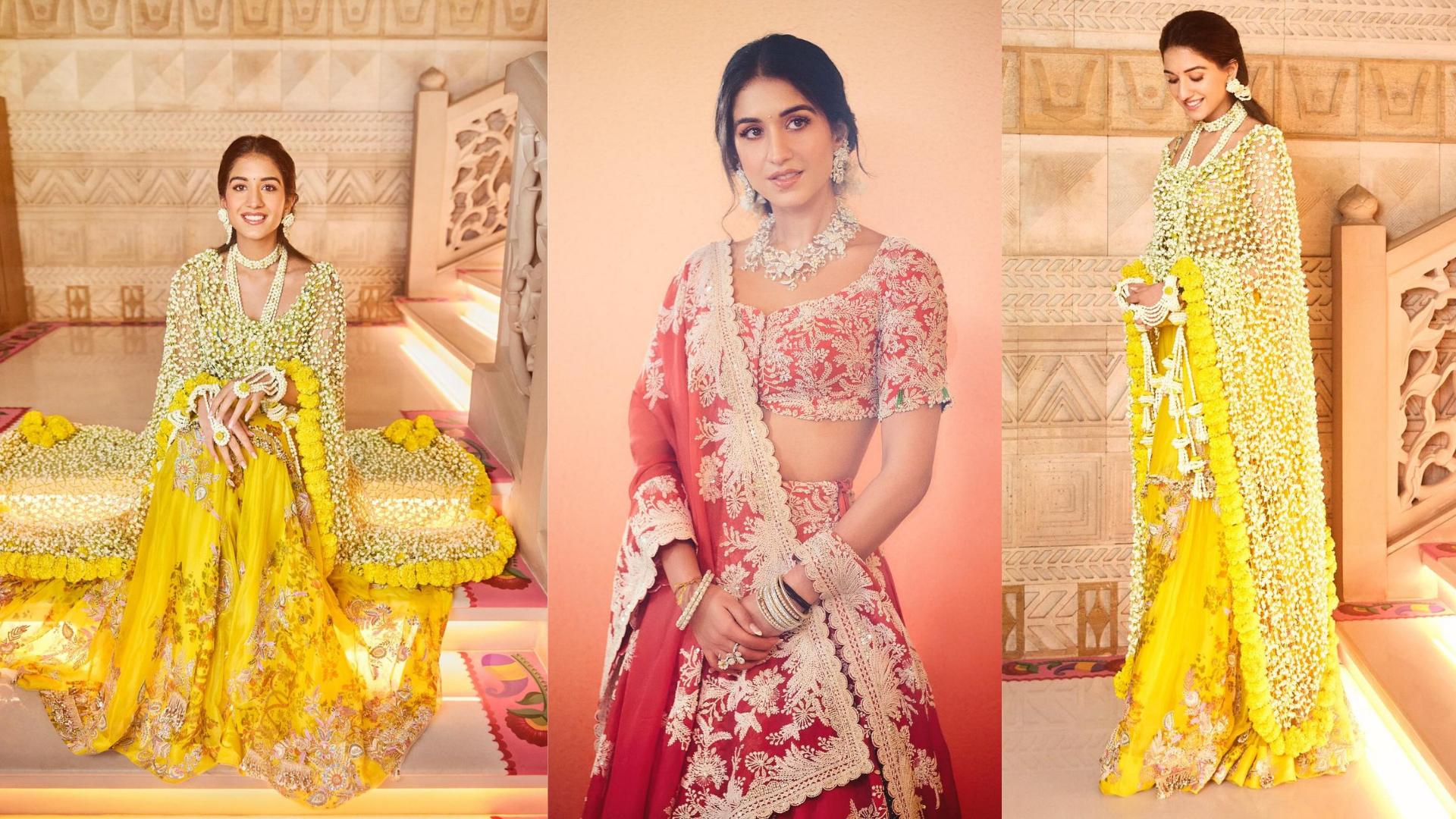 Radhika Merchant Setting Wedding Standards, Wears Dupatta Made Up Of Real Flowers