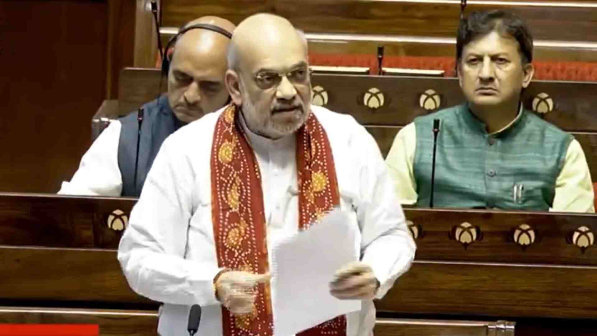 Union Minister Amit Shah Makes A Revelation At Rajya Sabha Says ‘Gave An Early Warning…’