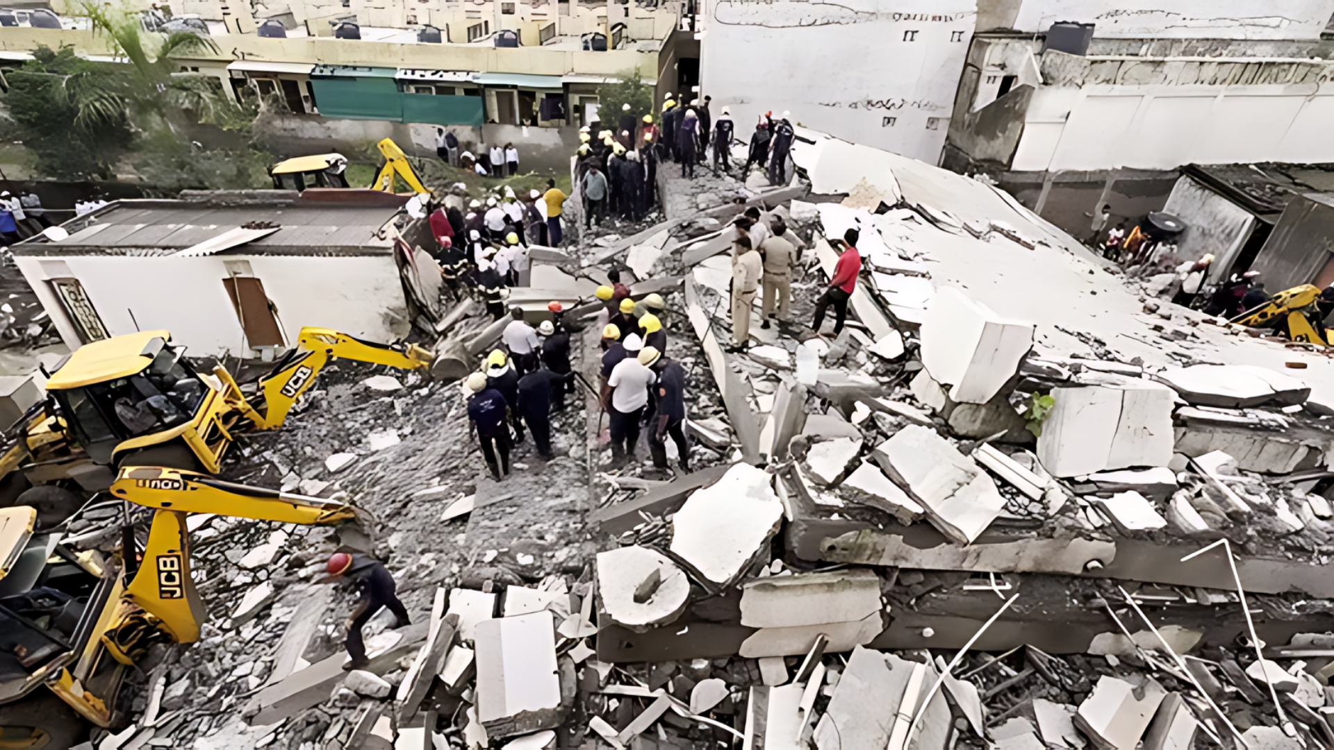 Building Collapsed In Surat, Seven Dead Bodies Recovered
