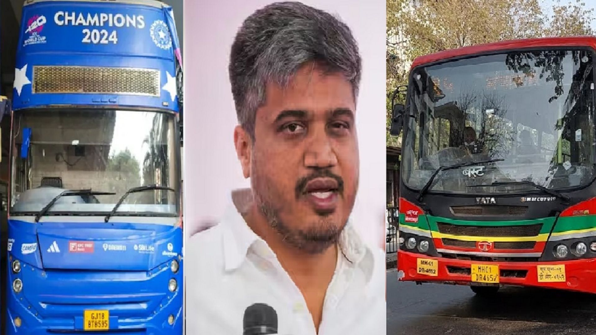 Team India Welcomed With Victory Parade In Maharashtra; NCP-SCP leader Rohit Pawar Suggests ‘BEST’ Bus Transport For The Parade