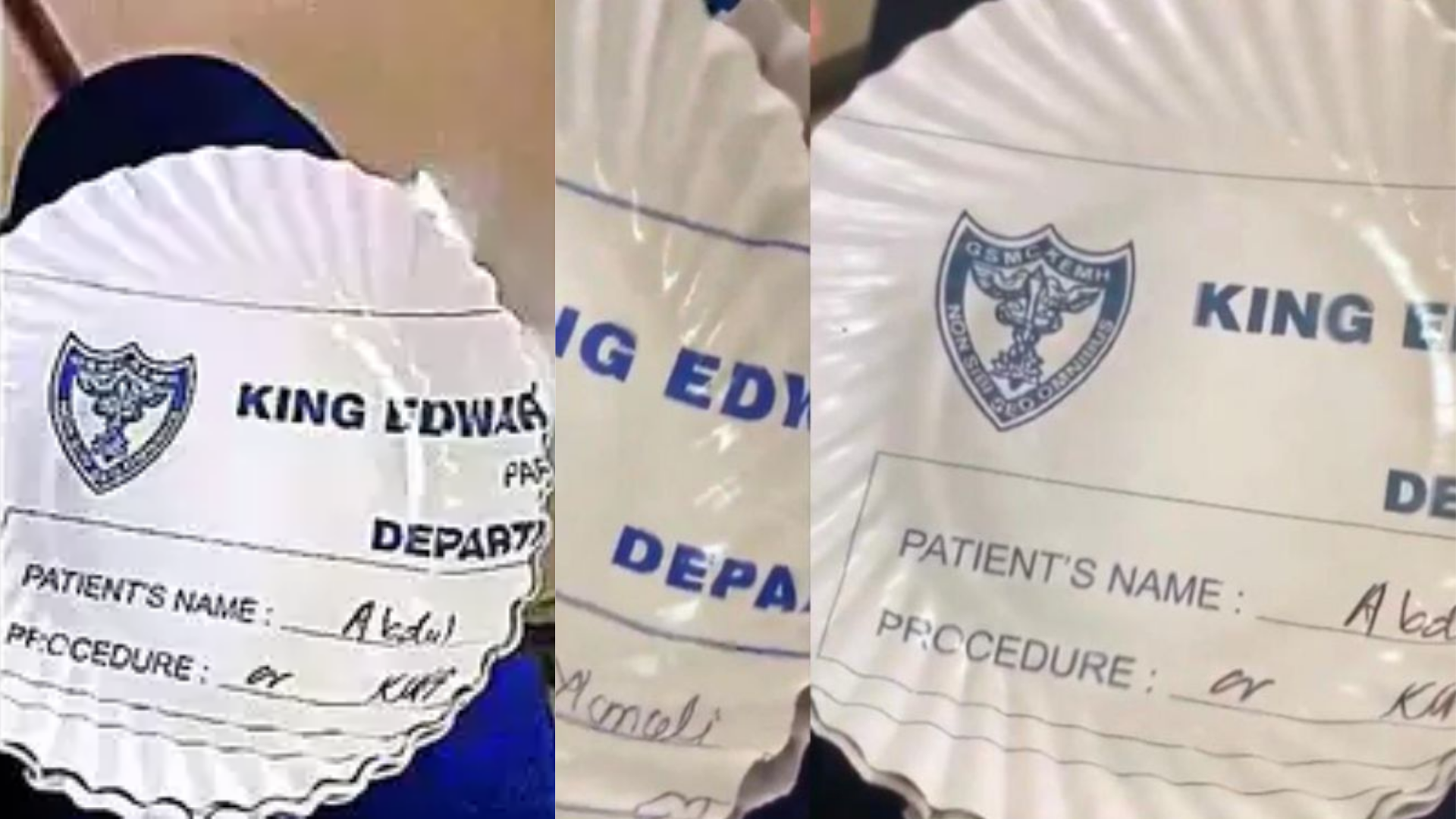 Sustainable Or Reckless? Hospital Using Plates Made Up Of Patient’s Report | Viral Video