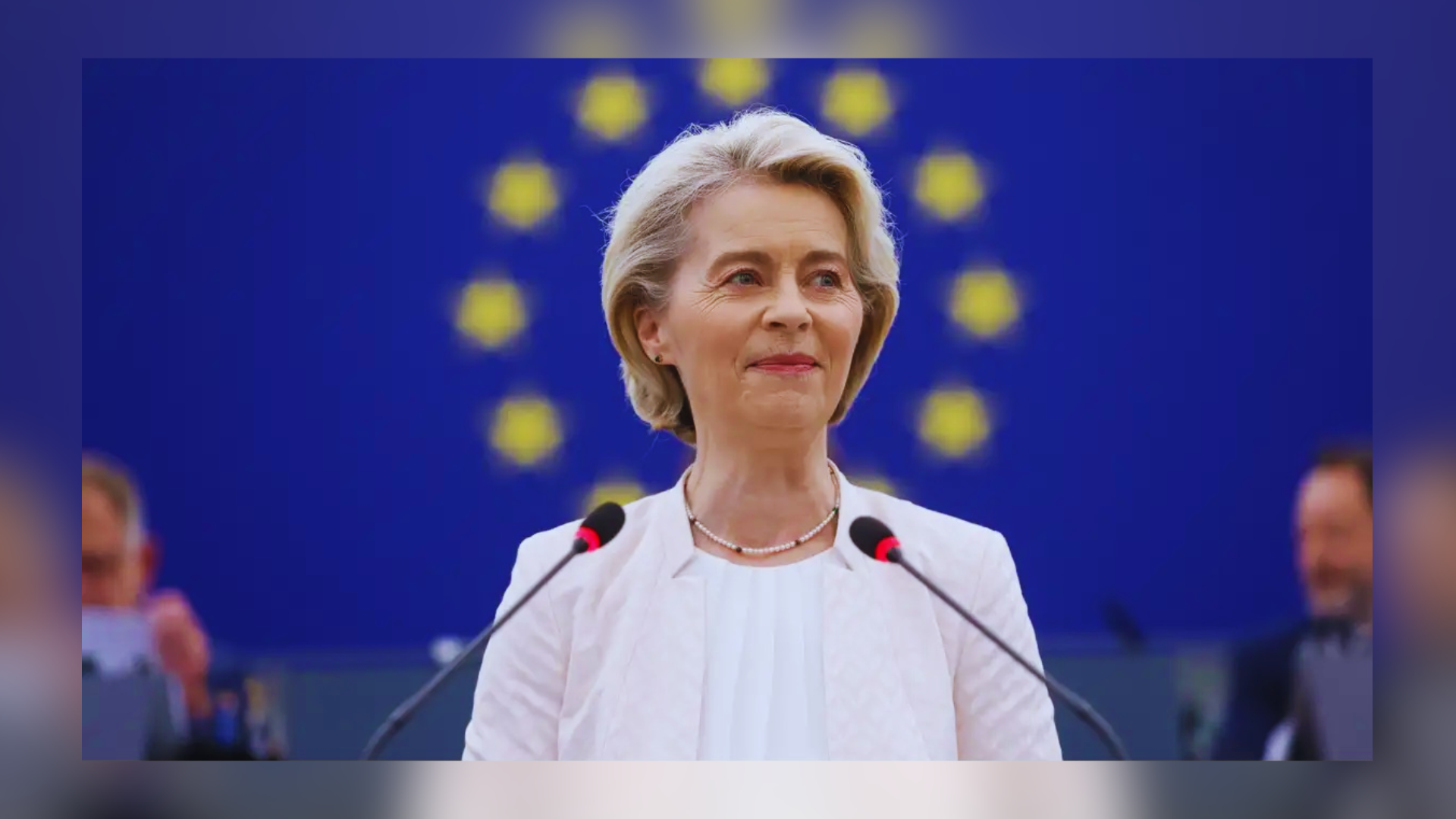 Ursula Von Der Leyen Secures Second Term As President Of The European Commission