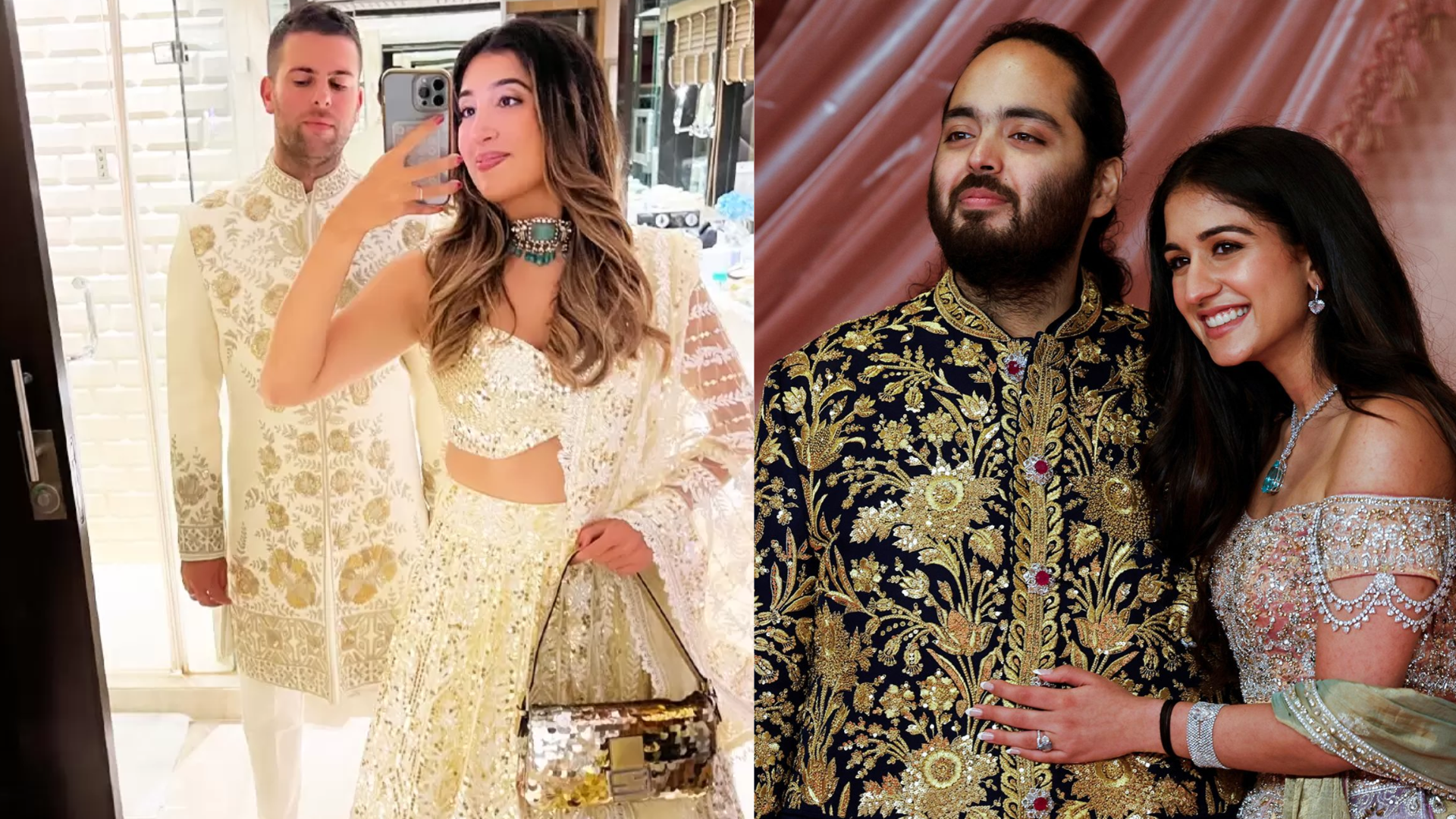 US TikToker Julia Chafe Dazzles Up For Anant Ambani-Radhika Merchant Wedding, Watch Her Glam Transformation