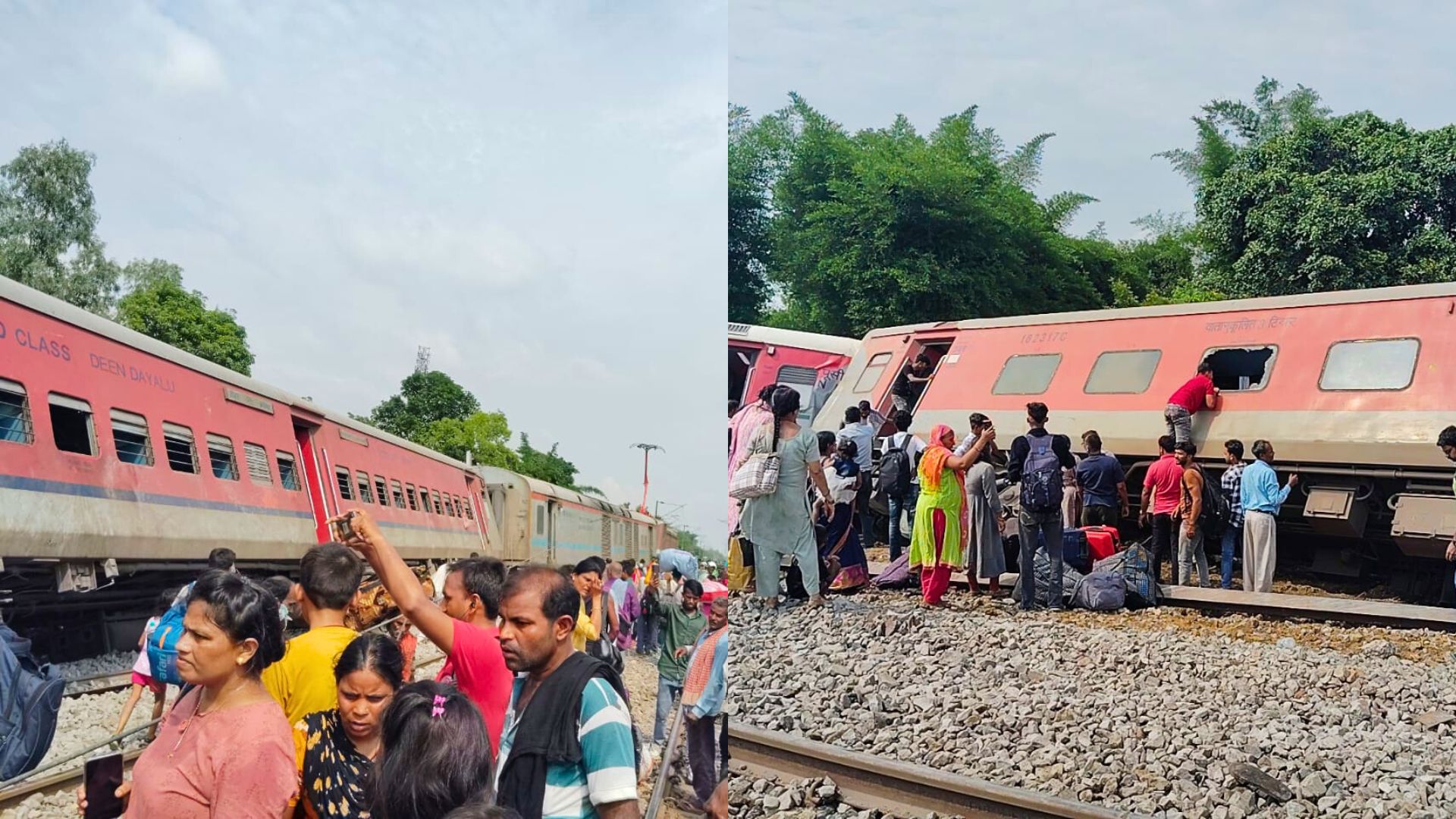 Chandigarh-Dibrugarh Train Derails Near Gonda, Uttar Pradesh; 2 Dead, Several Injured