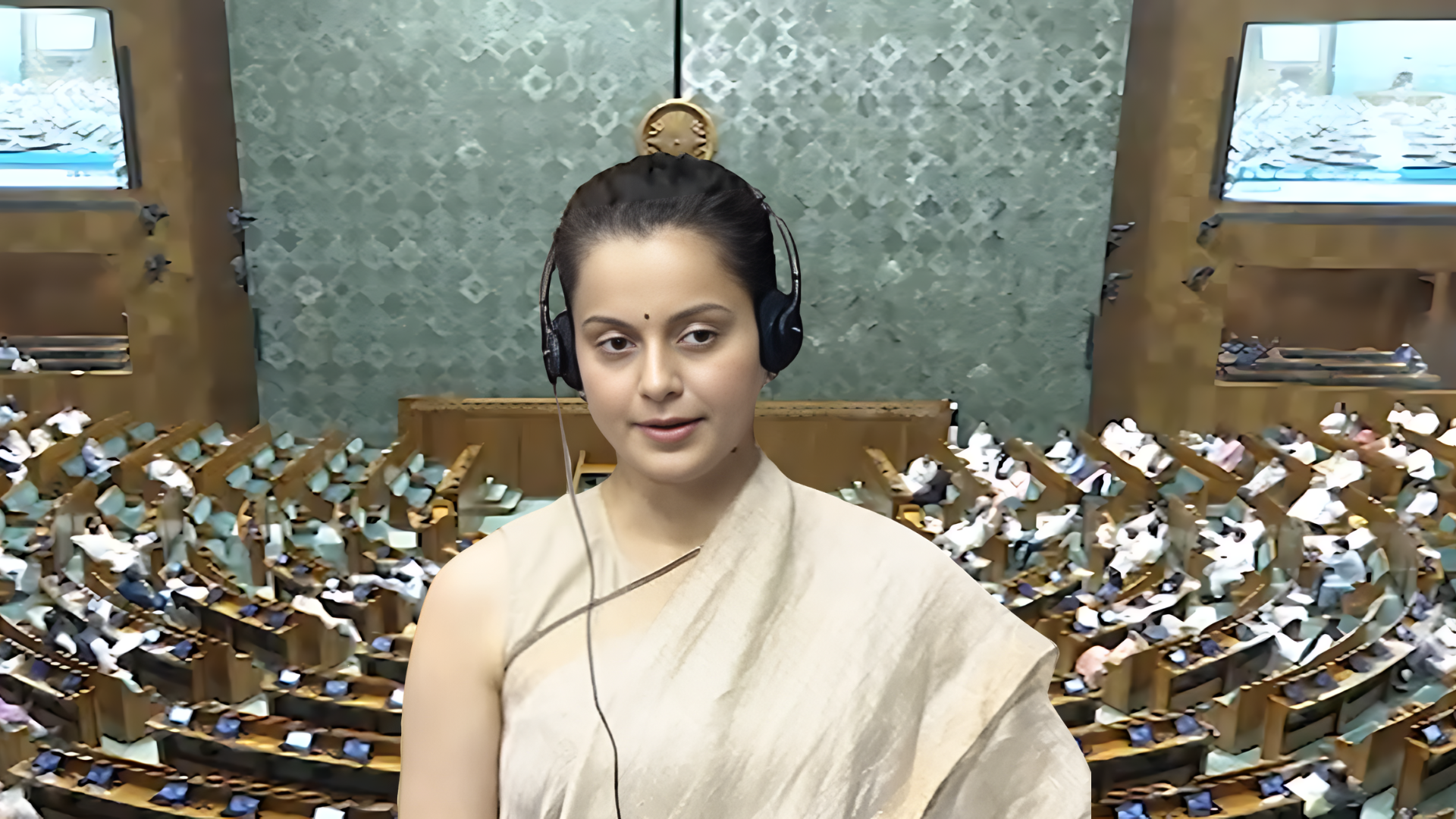 Kangana Ranaut Addresses Lok Sabha for First Time, Highlights Challenges Faced by Himachal’s Tribal Areas