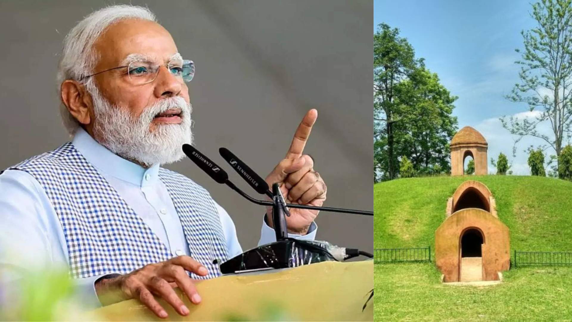 PM Modi Highlights Assam’s Historic Charaideo Moidam in Mann Ki Baat, Urges Public to Visit