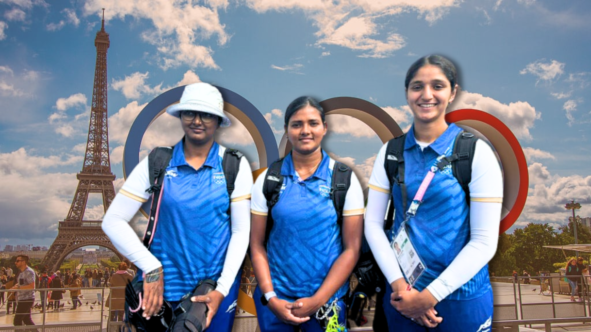 India Secures Direct Quarter-Final Spot in Women’s Archery at Paris Olympics
