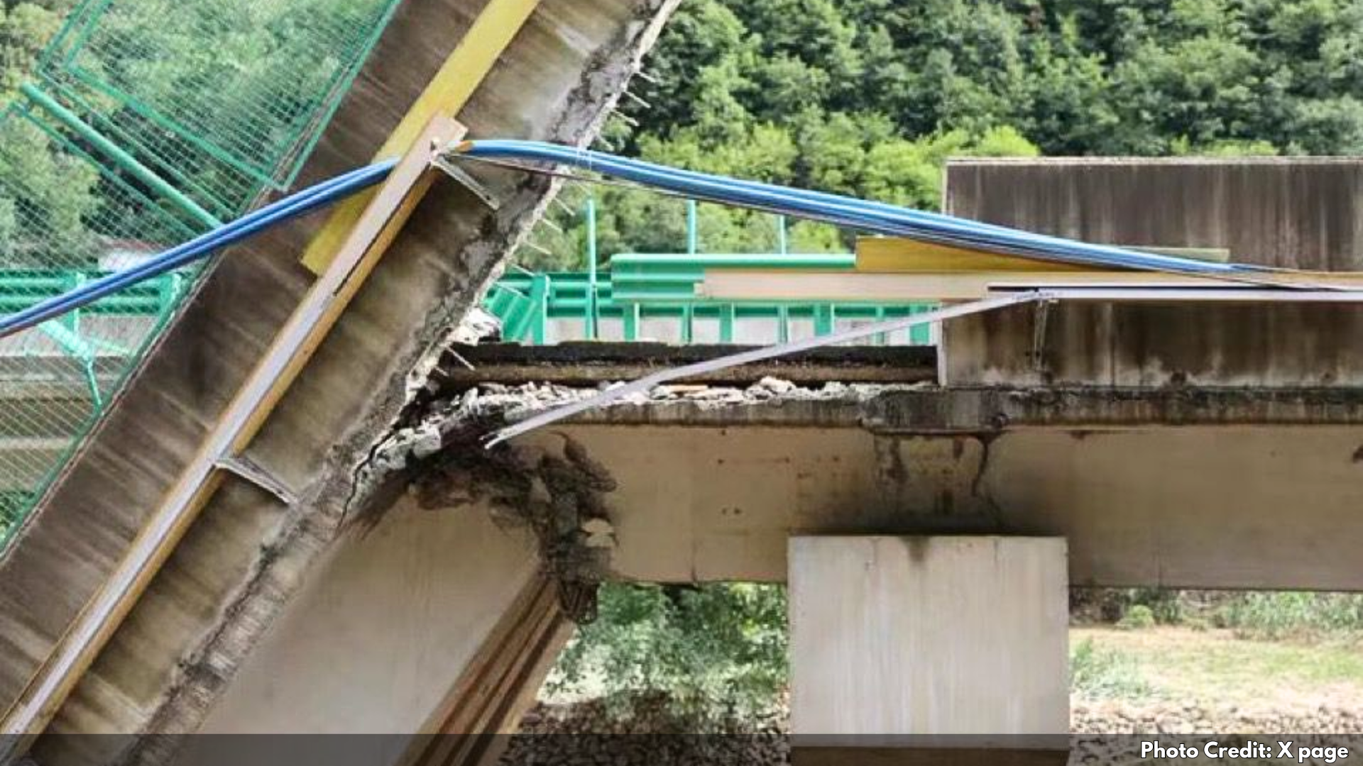 China Bridge Collapse: Claims 11 Lives, Over 30 Missing After Flash Floods