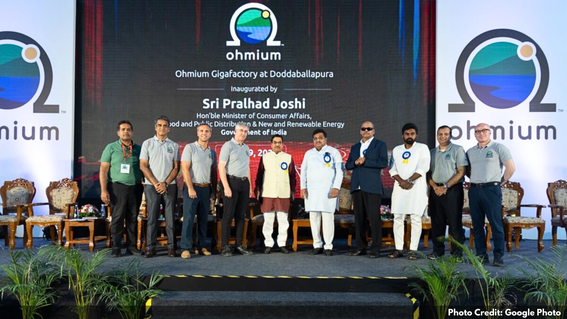 Ohmium Launches State-of-the-Art Green Hydrogen Gigafactory in Bangalore